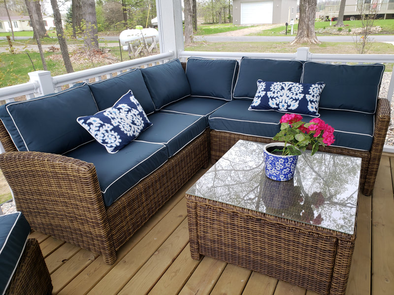 Screened porch