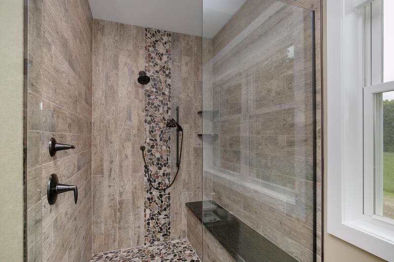 Custom master shower